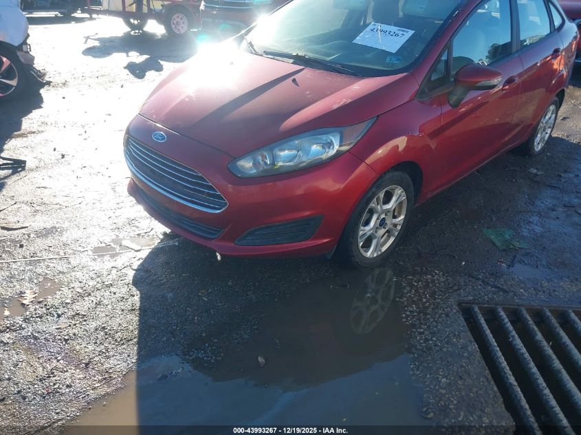2016 Ford Fiesta Se VIN: 3FADP4BJ3GM101105 Lot: 43993267