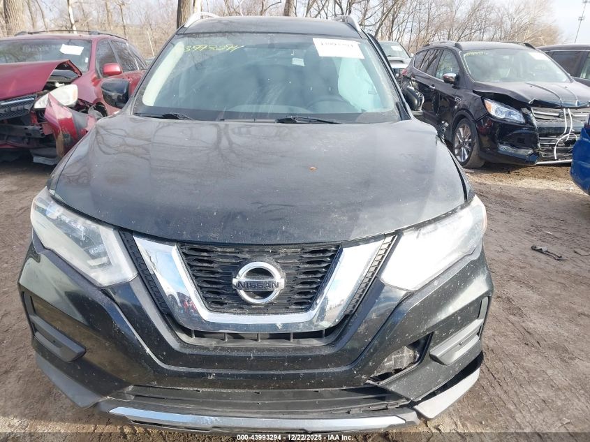 2017 Nissan Rogue Sv VIN: KNMAT2MT8HP539920 Lot: 43993294