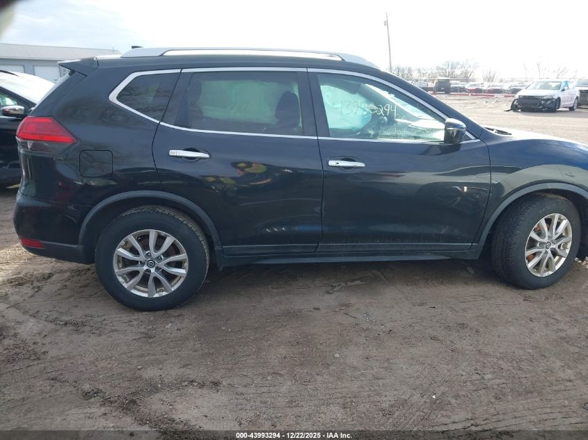 2017 Nissan Rogue Sv VIN: KNMAT2MT8HP539920 Lot: 43993294