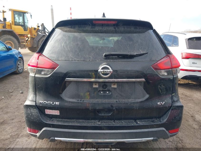 2017 Nissan Rogue Sv VIN: KNMAT2MT8HP539920 Lot: 43993294