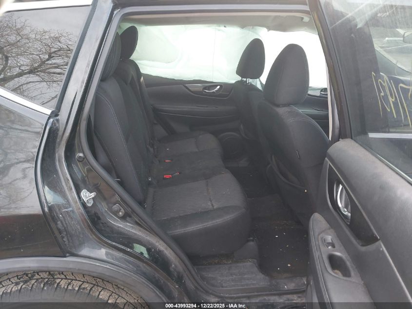 2017 Nissan Rogue Sv VIN: KNMAT2MT8HP539920 Lot: 43993294