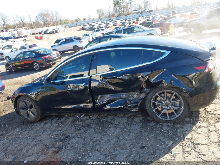 2018 Tesla Model 3 Long Range/Performance VIN: 5YJ3E1EB9JF054737 Lot: 43993298