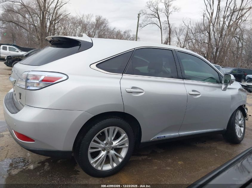 2010 Lexus Rx 450H VIN: JTJZB1BA2A2001649 Lot: 43993309