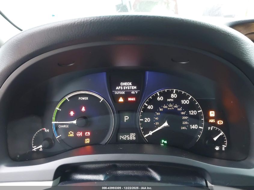 2010 Lexus Rx 450H VIN: JTJZB1BA2A2001649 Lot: 43993309