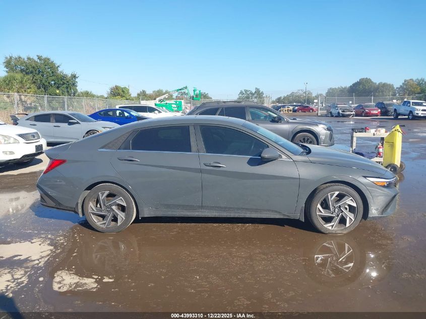 2024 Hyundai Elantra Sel VIN: KMHLS4DG0RU765362 Lot: 43993310