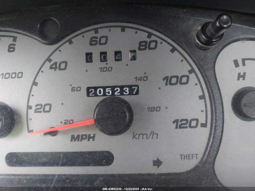 2001 Ford Ranger Edge/Xl/Xlt VIN: 1FTYR14U91PB73309 Lot: 43993330