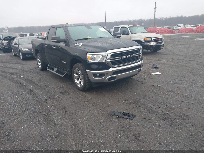 1C6SRFBT0LN316019 2020 Ram 1500 Big Horn 4X4 6'4 Box auction photo 1