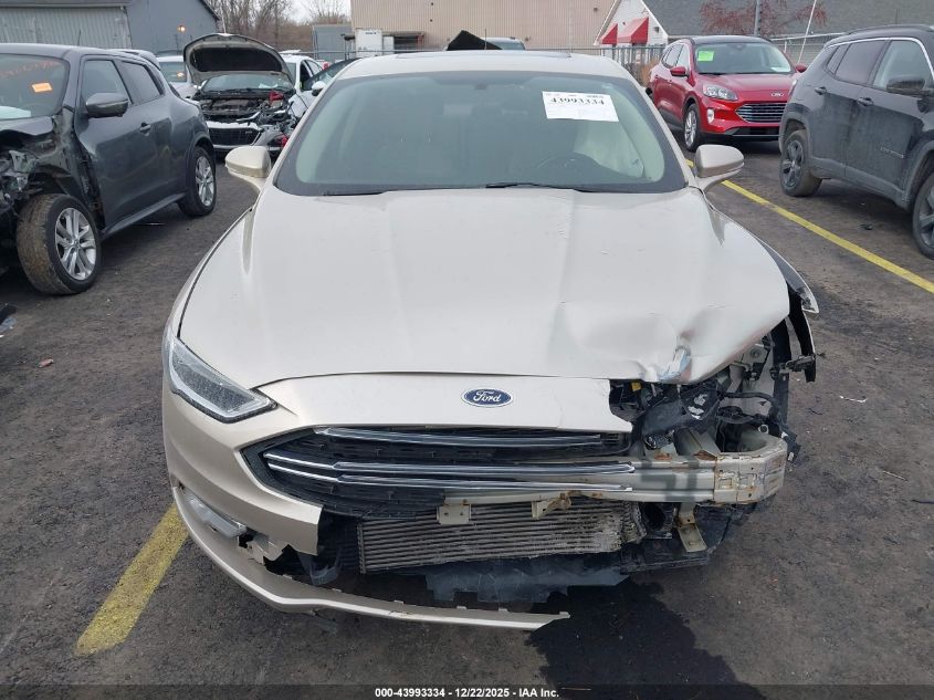2017 Ford Fusion Se VIN: 3FA6P0H97HR411888 Lot: 43993334
