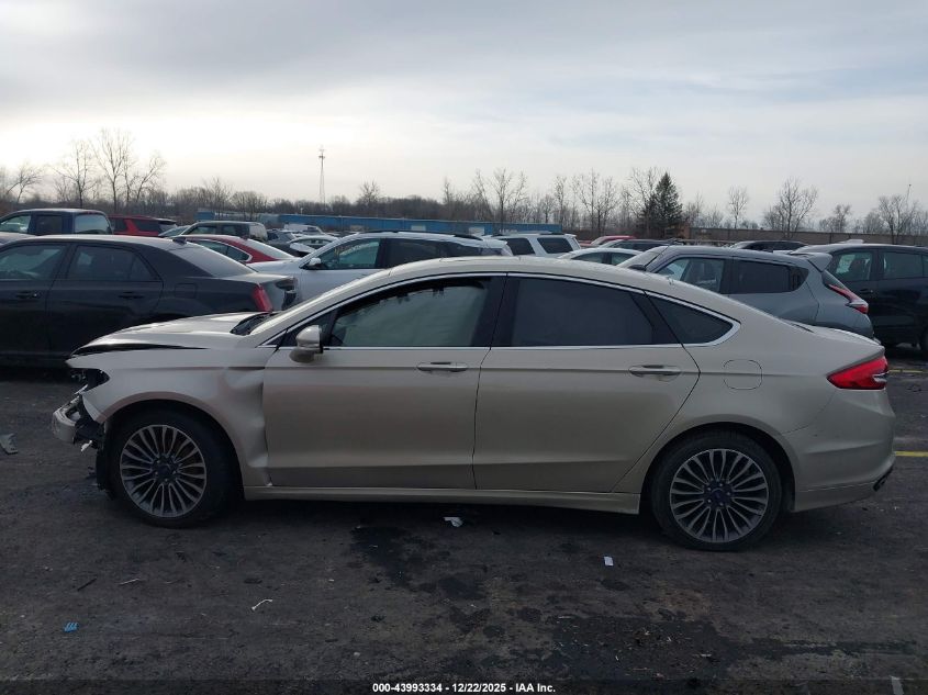 2017 Ford Fusion Se VIN: 3FA6P0H97HR411888 Lot: 43993334