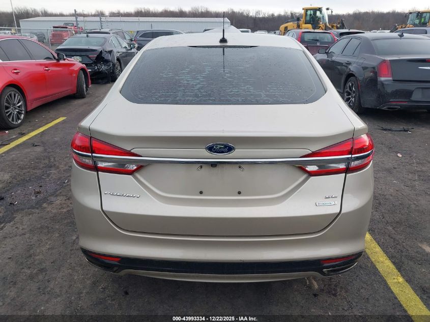 2017 Ford Fusion Se VIN: 3FA6P0H97HR411888 Lot: 43993334