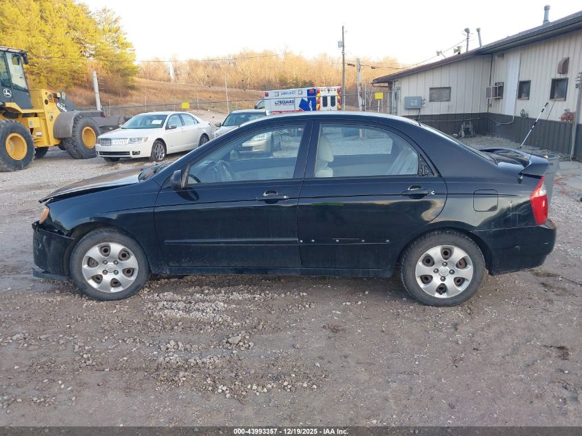 2006 Kia Spectra Ex/Lx/Sx VIN: KNAFE121665367713 Lot: 43993357