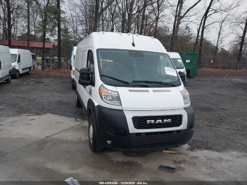 2022 Ram Promaster 3500 Cargo Van High Roof 159 Wb Ext