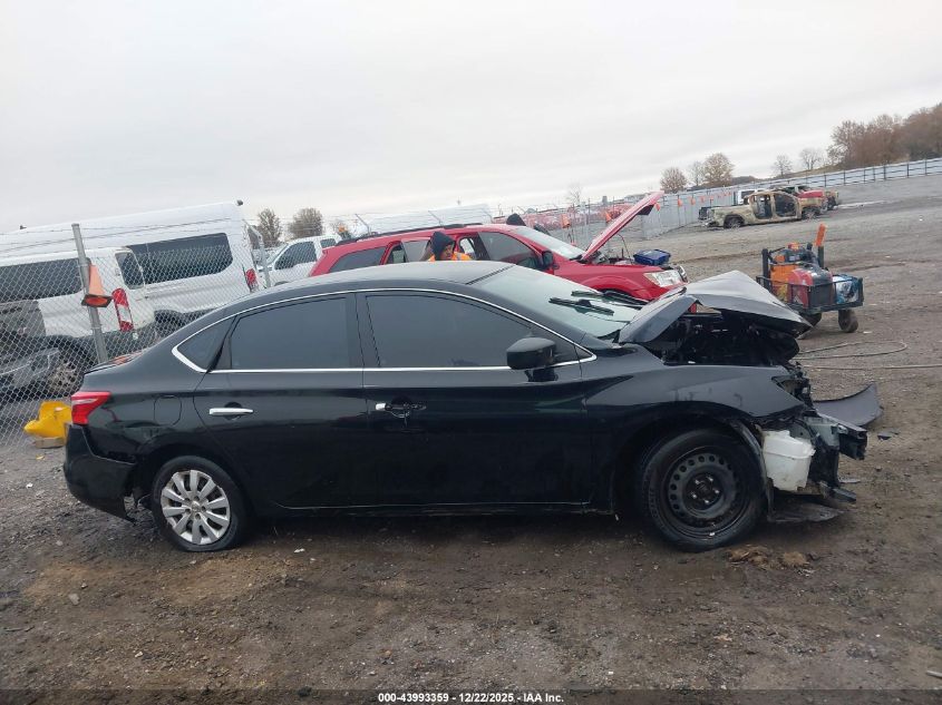 2017 Nissan Sentra Sv VIN: 3N1AB7AP3HL654852 Lot: 43993359