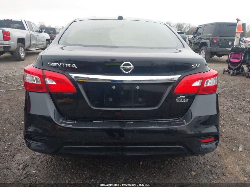 2017 Nissan Sentra Sv VIN: 3N1AB7AP3HL654852 Lot: 43993359