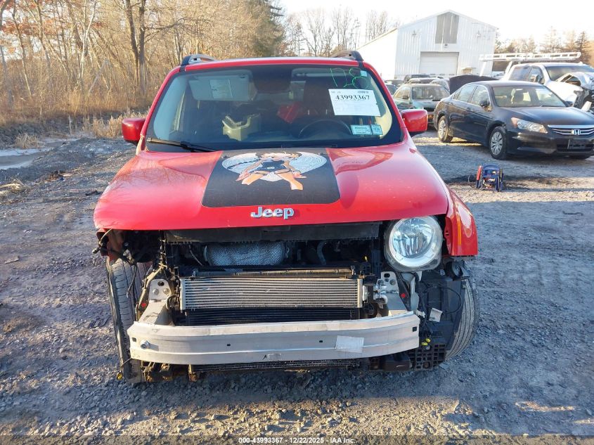 2016 Jeep Renegade Latitude VIN: ZACCJBBT2GPE05276 Lot: 43993367