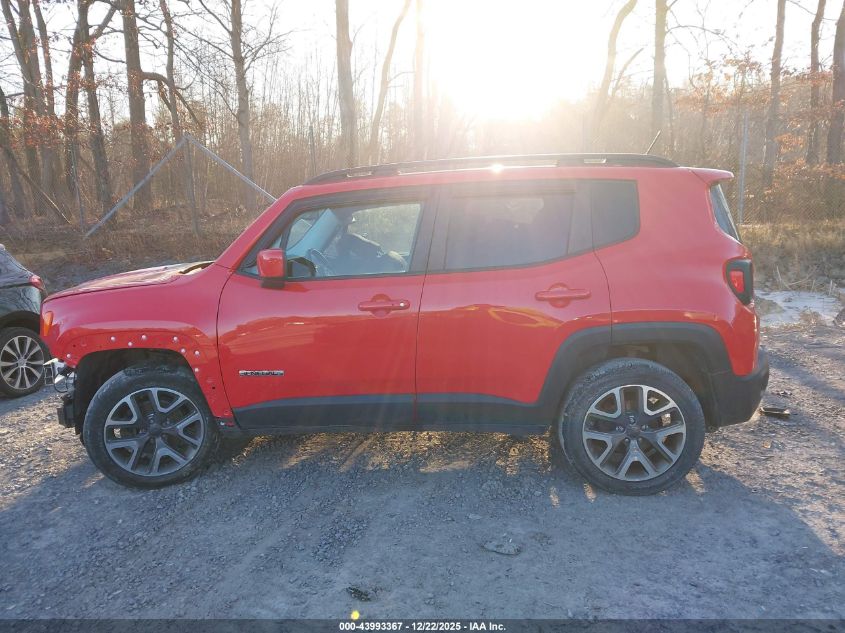 2016 Jeep Renegade Latitude VIN: ZACCJBBT2GPE05276 Lot: 43993367