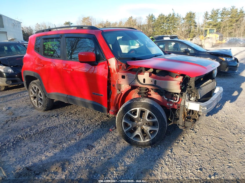 ZACCJBBT2GPE05276 2016 Jeep Renegade Latitude auction photo 1