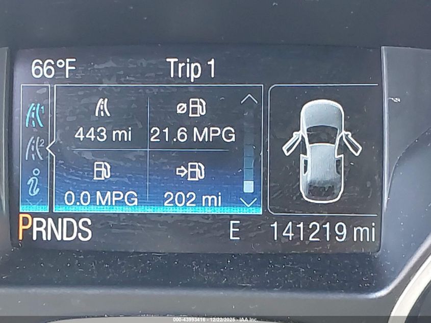 2015 Ford Escape Titanium VIN: 1FMCU0J91FUB04847 Lot: 43993416