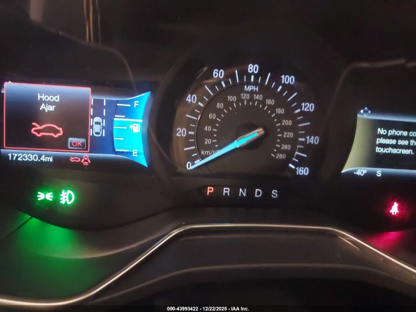 2016 Ford Fusion Titanium VIN: 3FA6P0K99GR278204 Lot: 43993422