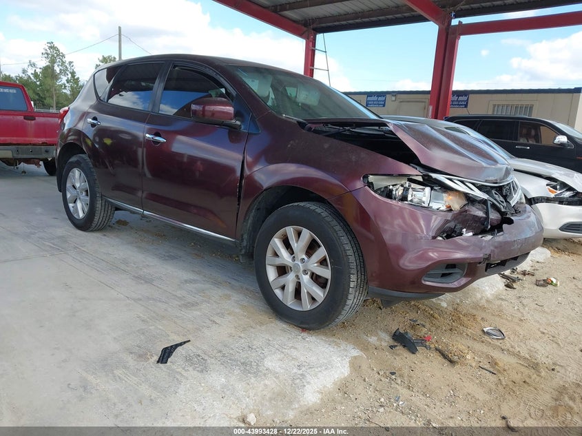 JN8AZ1MUXDW200131 2013 Nissan Murano S auction photo 1