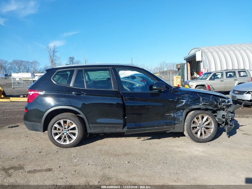 2016 BMW X3 xDrive28I VIN: 5UXWX9C57G0D78460 Lot: 43993432