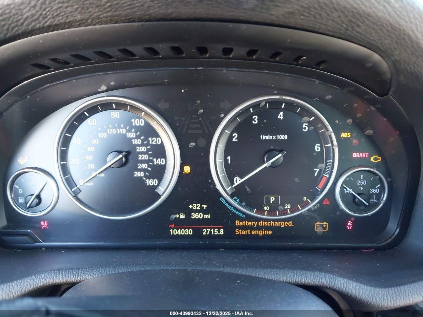 2016 BMW X3 xDrive28I VIN: 5UXWX9C57G0D78460 Lot: 43993432