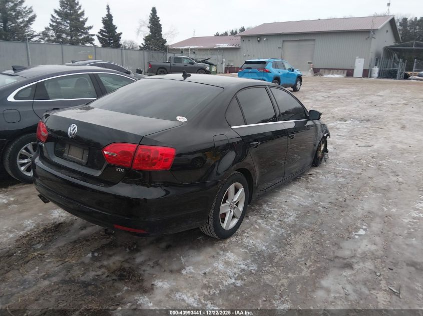 2012 Volkswagen Jetta 2.0L Tdi VIN: 3VWLL7AJ6CM360506 Lot: 43993441