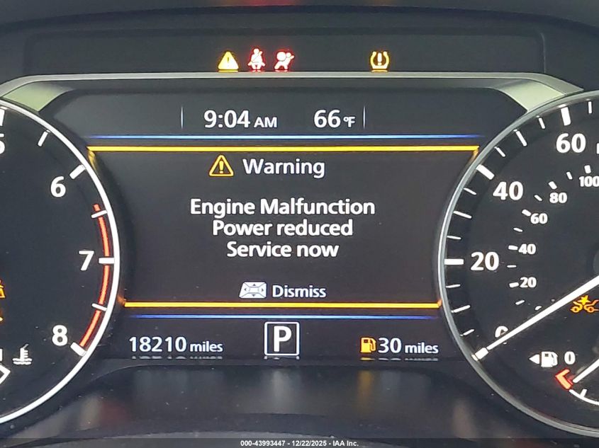 2024 Nissan Altima Sr Fwd VIN: 1N4BL4CV3RN403183 Lot: 43993447