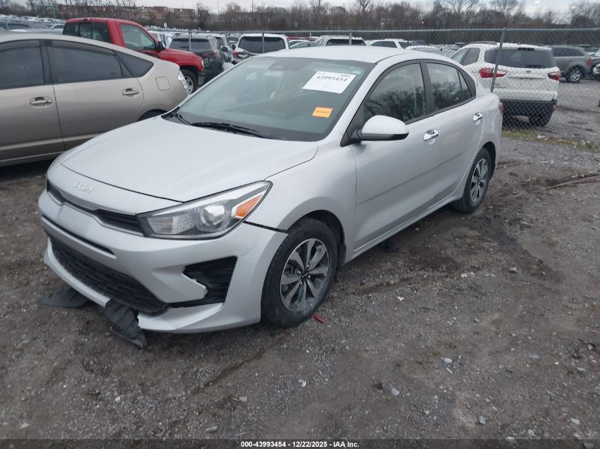 2023 Kia Rio S VIN: 3KPA24AD2PE520497 Lot: 43993454