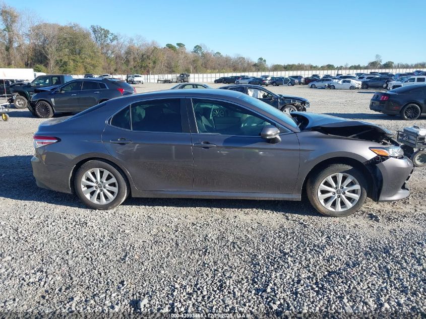 2020 Toyota Camry Le VIN: 4T1C11AK0LU385424 Lot: 43993465