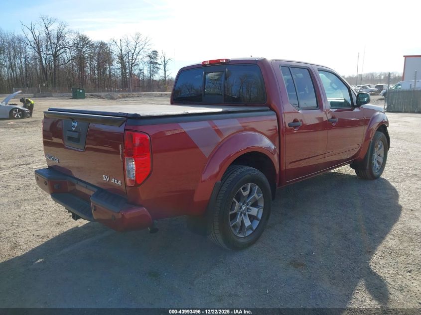 2021 Nissan Frontier Sv 4X4 VIN: 1N6ED0EB7MN706876 Lot: 43993496