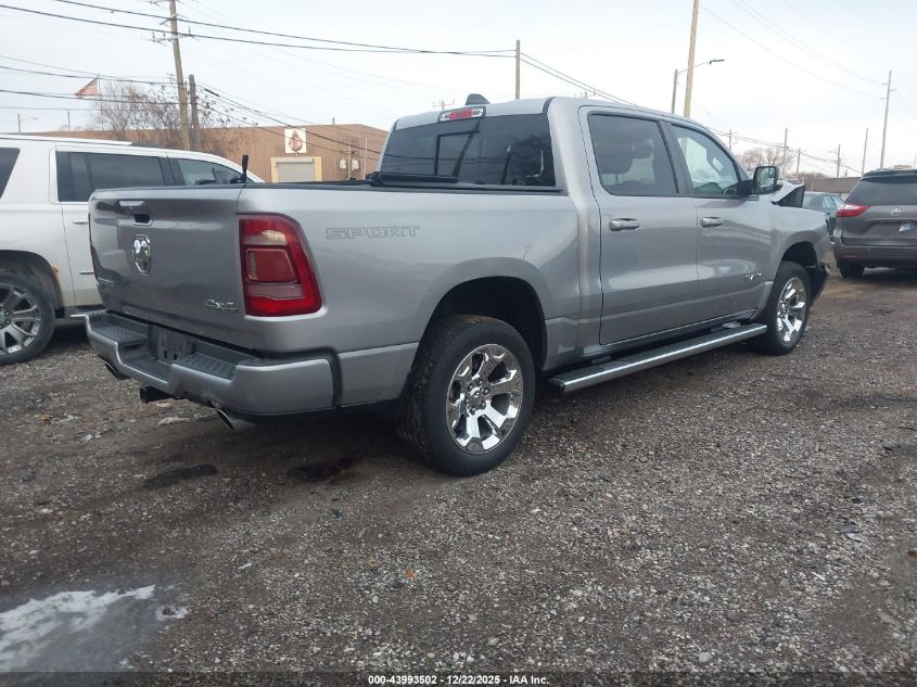 2020 Ram 1500 Big Horn 4X4 5'7 Box VIN: 1C6SRFFT6LN217599 Lot: 43993502