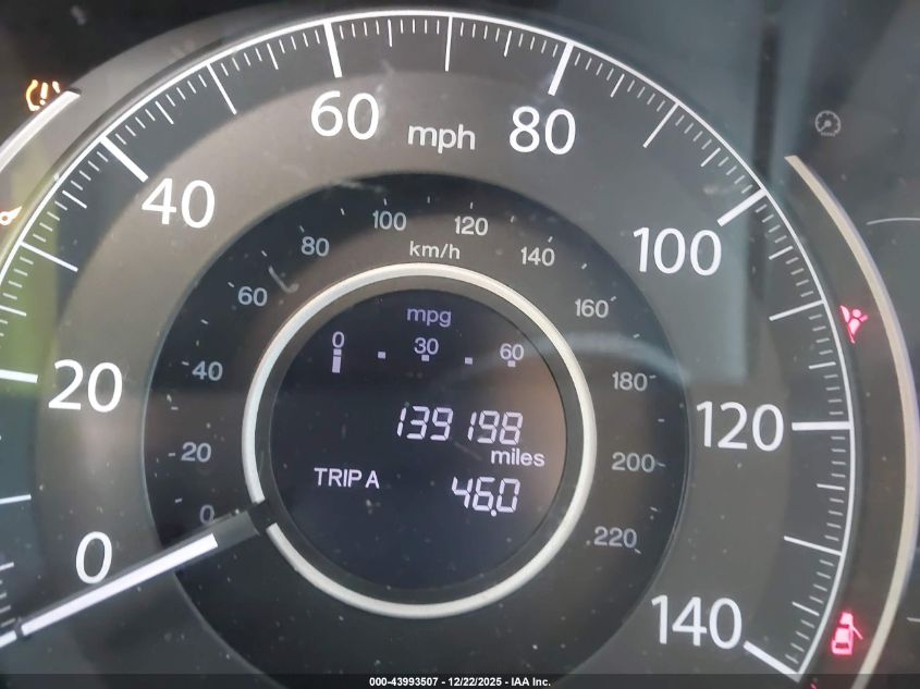 2014 Honda Cr-V Lx VIN: 5J6RM3H36EL001617 Lot: 43993507