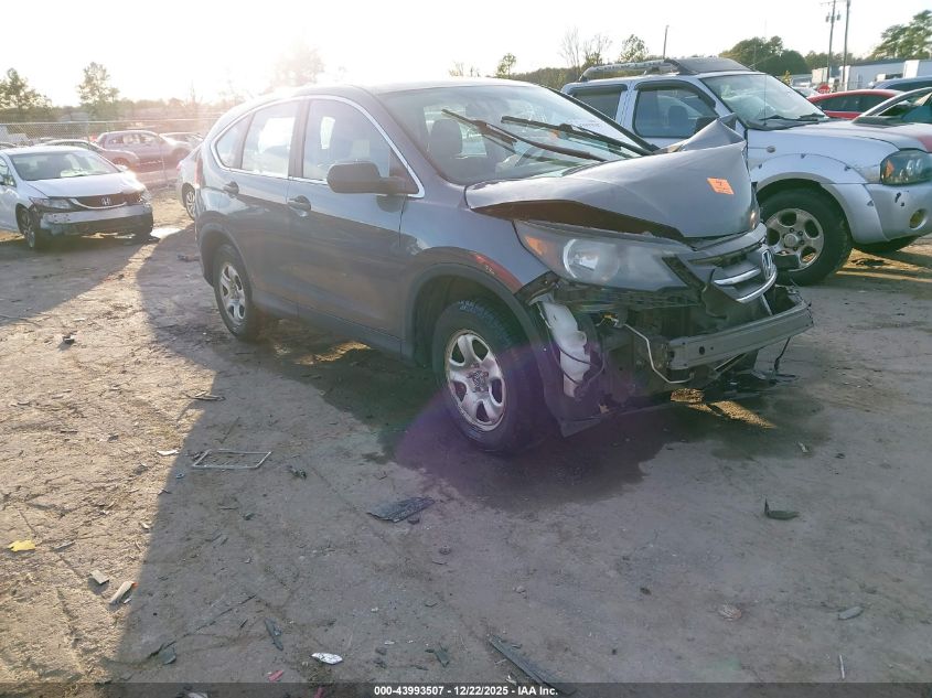 2014 Honda Cr-V Lx VIN: 5J6RM3H36EL001617 Lot: 43993507