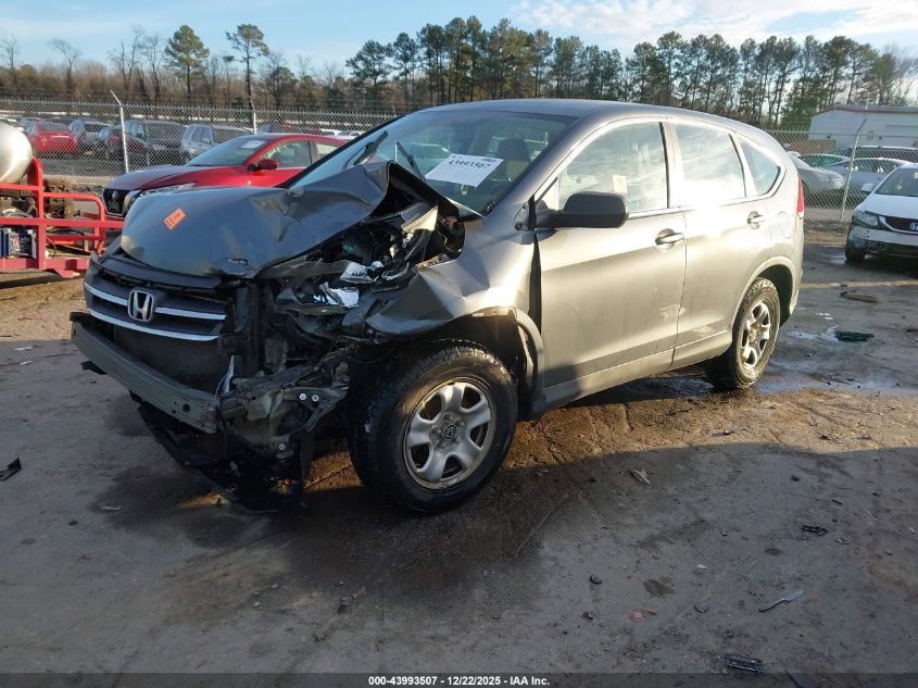 2014 Honda Cr-V Lx VIN: 5J6RM3H36EL001617 Lot: 43993507