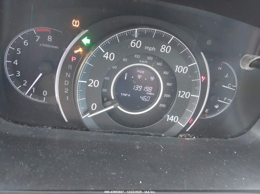 2014 Honda Cr-V Lx VIN: 5J6RM3H36EL001617 Lot: 43993507