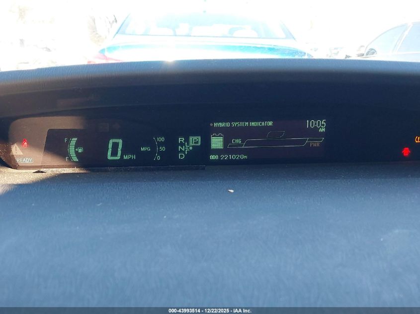 2010 Toyota Prius Iii VIN: JTDKN3DU6A1010648 Lot: 43993514