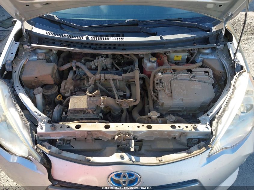 2014 Toyota Prius C One VIN: JTDKDTB34E1562670 Lot: 43993523