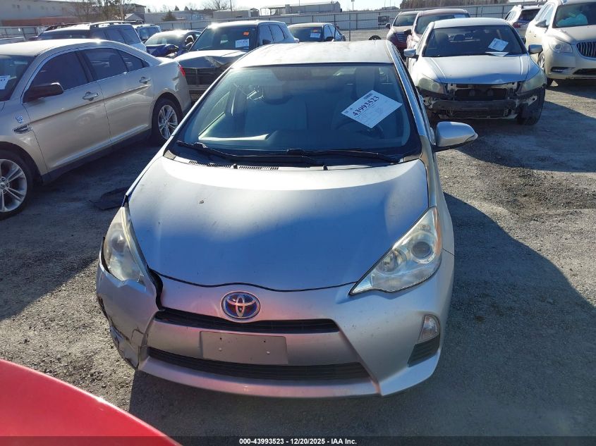 2014 Toyota Prius C One VIN: JTDKDTB34E1562670 Lot: 43993523