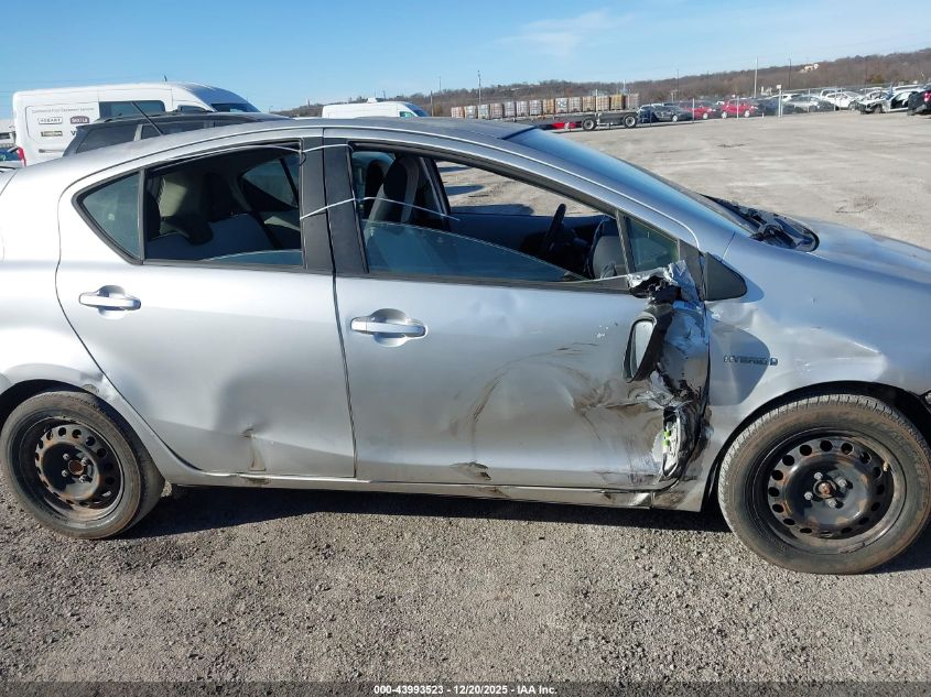 2014 Toyota Prius C One VIN: JTDKDTB34E1562670 Lot: 43993523