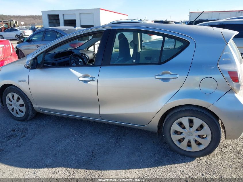 2014 Toyota Prius C One VIN: JTDKDTB34E1562670 Lot: 43993523
