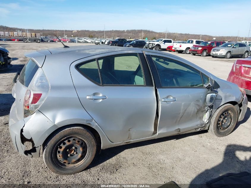 2014 Toyota Prius C One VIN: JTDKDTB34E1562670 Lot: 43993523