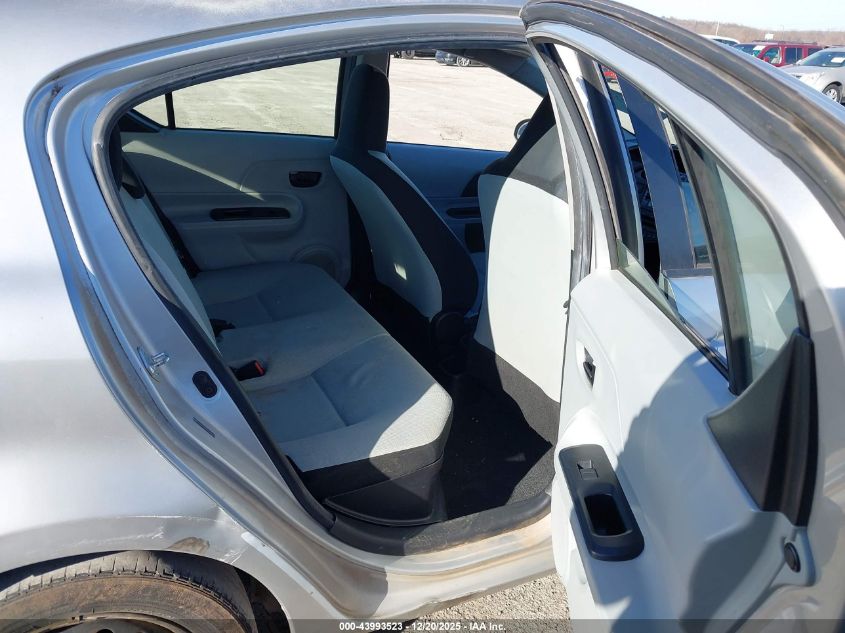 2014 Toyota Prius C One VIN: JTDKDTB34E1562670 Lot: 43993523