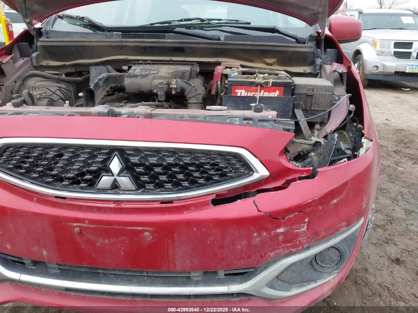 2017 Mitsubishi Mirage Es VIN: ML32A3HJXHH009583 Lot: 43993540