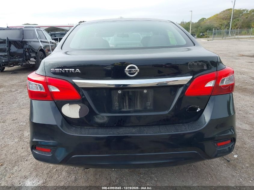2019 Nissan Sentra S VIN: 3N1AB7AP1KY268442 Lot: 43993545