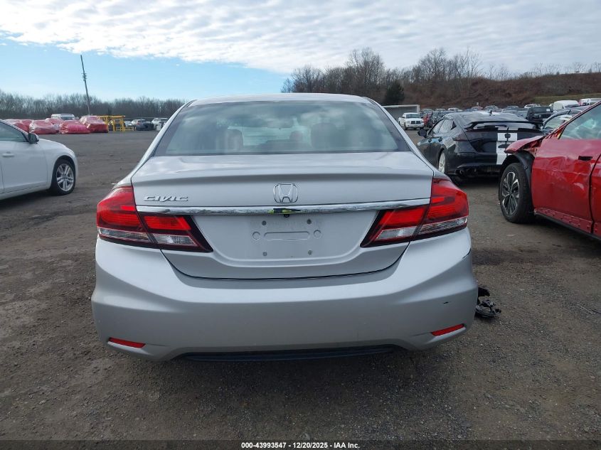 2015 Honda Civic Ex VIN: 19XFB2F83FE043518 Lot: 43993547