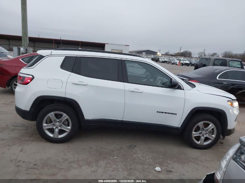 2024 Jeep Compass Latitude 4X4 VIN: 3C4NJDBN6RT606695 Lot: 43993550