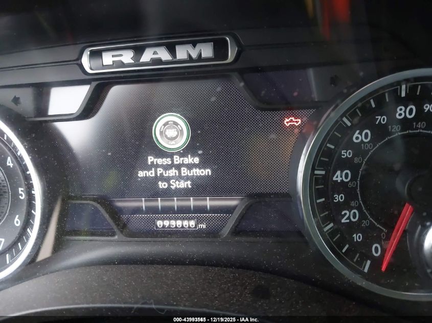 2022 Ram 1500 Big Horn 4X2 6'4 Box VIN: 1C6RREBG0NN273414 Lot: 43993565