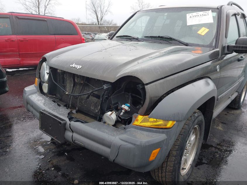 2005 Jeep Liberty Sport VIN: 1J4GL48K25W716061 Lot: 43993567