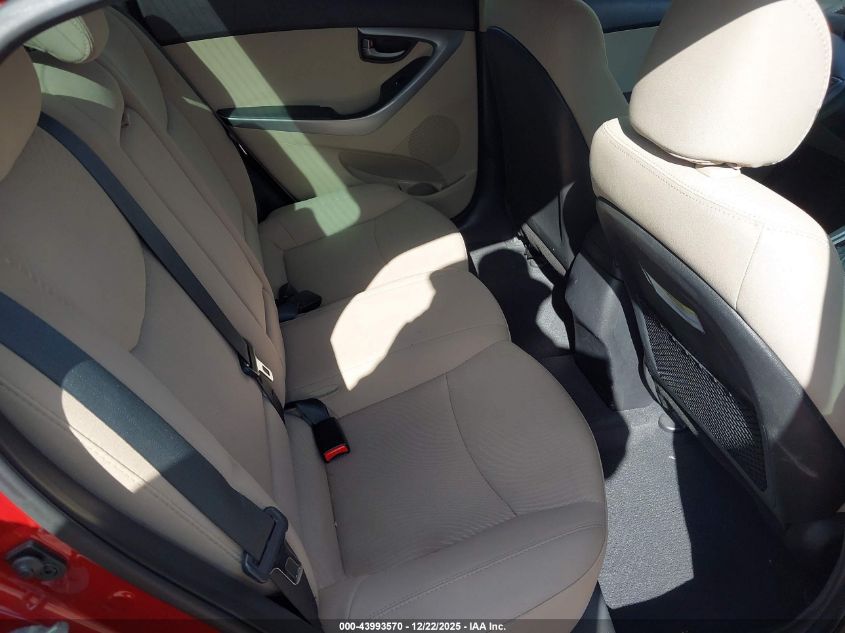 2016 Hyundai Elantra Se VIN: 5NPDH4AE1GH721100 Lot: 43993570